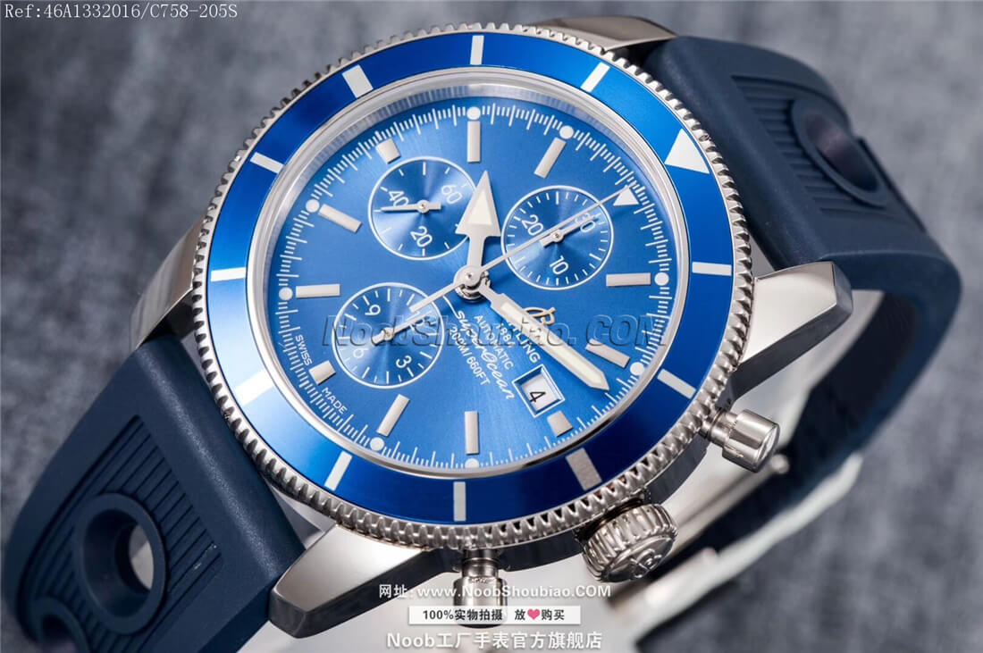 复刻名表Breitling 百年灵 Superocean Heritage 超级海洋文化系列 Chronograph 46A1332016/C758-205S