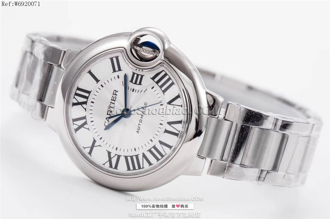 n厂手表官网卡地亚 Cartier 蓝气球 Ballon Bleu W6920071 33mm