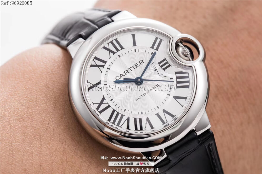  noob官方旗舰店卡地亚 Cartier 蓝气球 Ballon Bleu W6920085 33mm