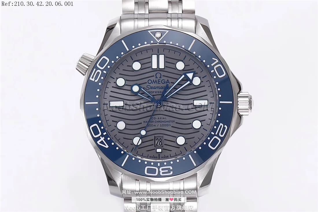  n厂Omega 欧米茄 Seamaster 海马系列 Diver 300m 300米潜水表 同轴•至臻天文台 210.30.42.20.06.001