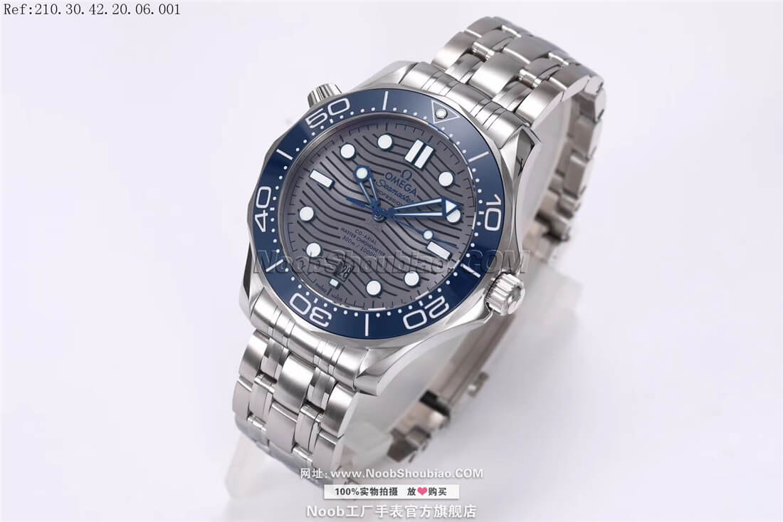 noob工厂Omega 欧米茄 Seamaster 海马系列 Diver 300m 300米潜水表 同轴•至臻天文台 210.30.42.20.06.001