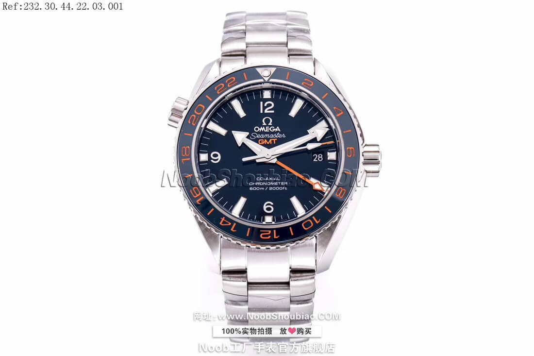 OMEGA 欧米茄 SEAMASTER 海马系列 PLANET OCEAN 海洋宇宙600米 GMT 232.30.44.22.03.001