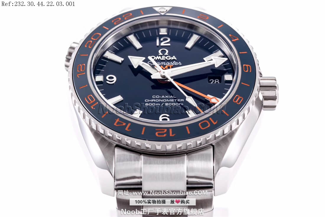 OMEGA 欧米茄 SEAMASTER 海马系列 PLANET OCEAN 海洋宇宙600米 GMT 232.30.44.22.03.001