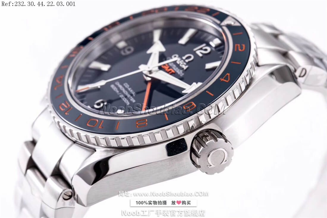 OMEGA 欧米茄 SEAMASTER 海马系列 PLANET OCEAN 海洋宇宙600米 GMT 232.30.44.22.03.001