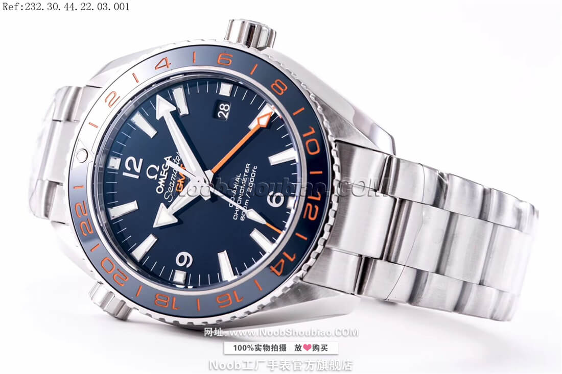 OMEGA 欧米茄 SEAMASTER 海马系列 PLANET OCEAN 海洋宇宙600米 GMT 232.30.44.22.03.001