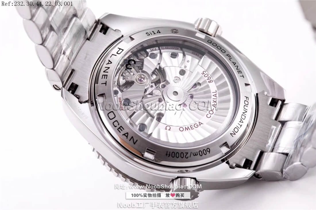 OMEGA 欧米茄 SEAMASTER 海马系列 PLANET OCEAN 海洋宇宙600米 GMT 232.30.44.22.03.001