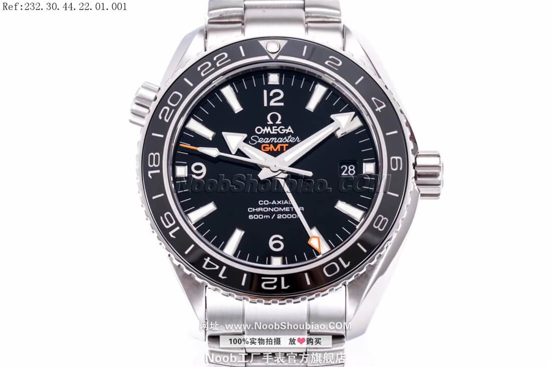 OMEGA 欧米茄 SEAMASTER 海马系列 PLANET OCEAN 海洋宇宙600米 GMT 232.30.44.22.01.001