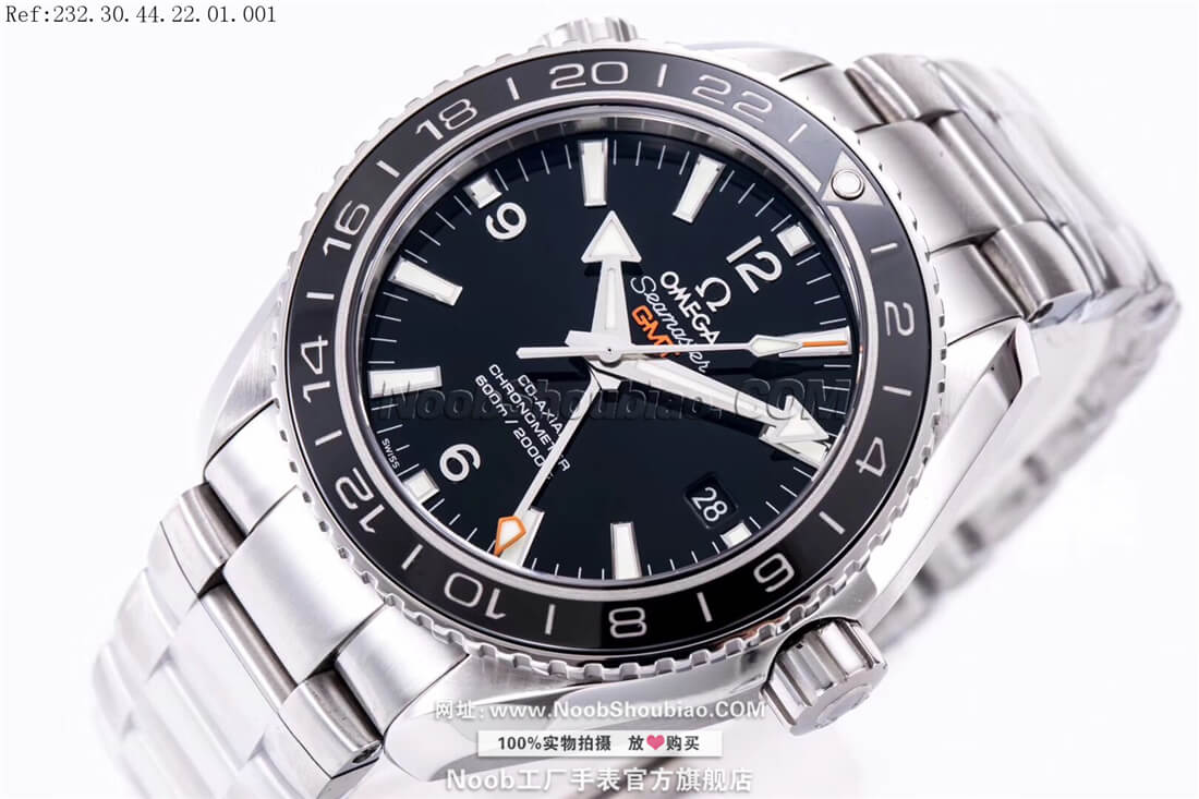 OMEGA 欧米茄 SEAMASTER 海马系列 PLANET OCEAN 海洋宇宙600米 GMT 232.30.44.22.01.001