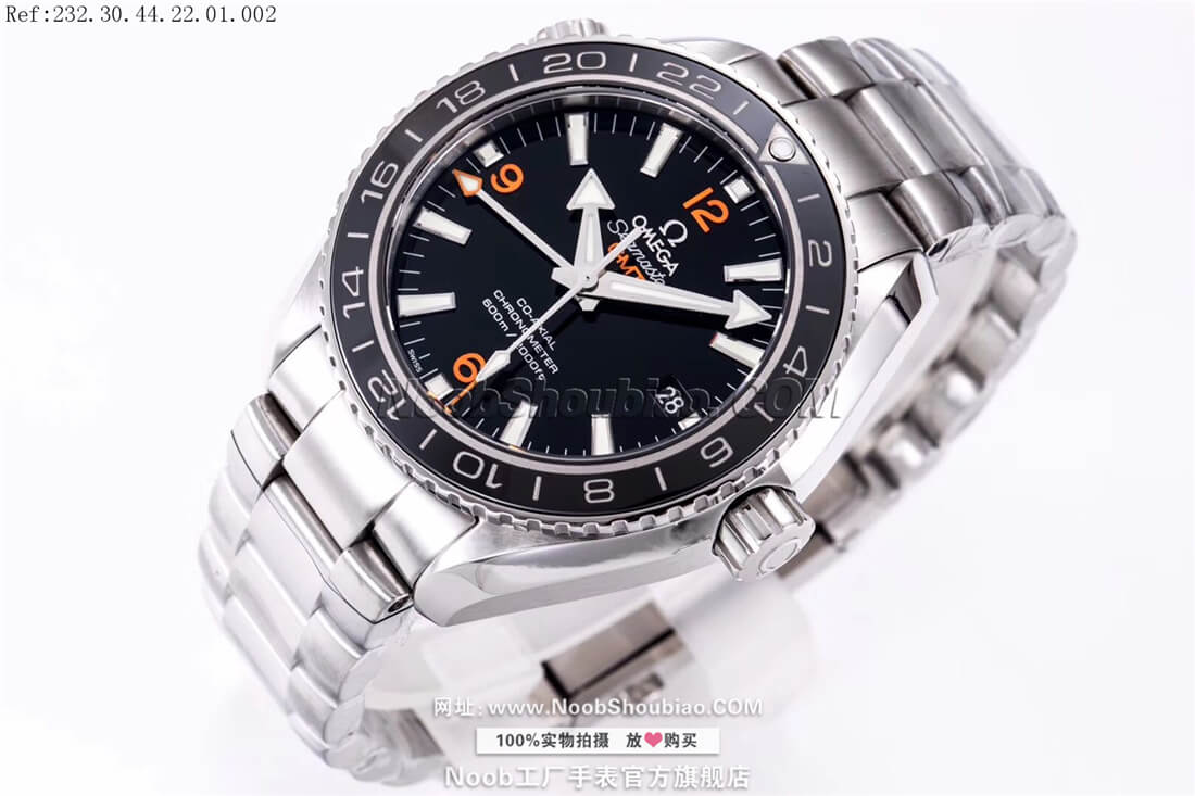 OMEGA 欧米茄 SEAMASTER 海马系列 PLANET OCEAN 海洋宇宙600米 GMT 232.30.44.22.01.002