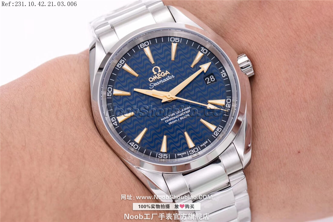 Omega 欧米茄 Seamaster 海马系列 AQUA TERRA 150米腕表 231.10.42.21.03.006