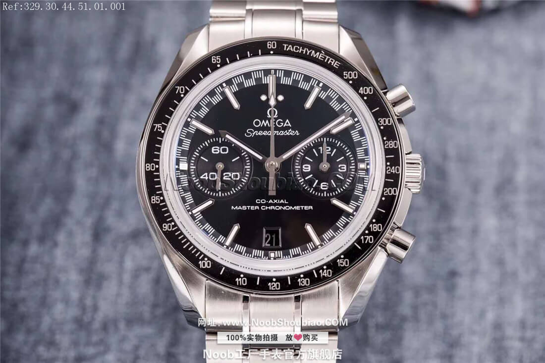 OMEGA 欧米茄 SPEEDMASTER 超霸 RACING 赛车计时表 329.30.44.51.01.001