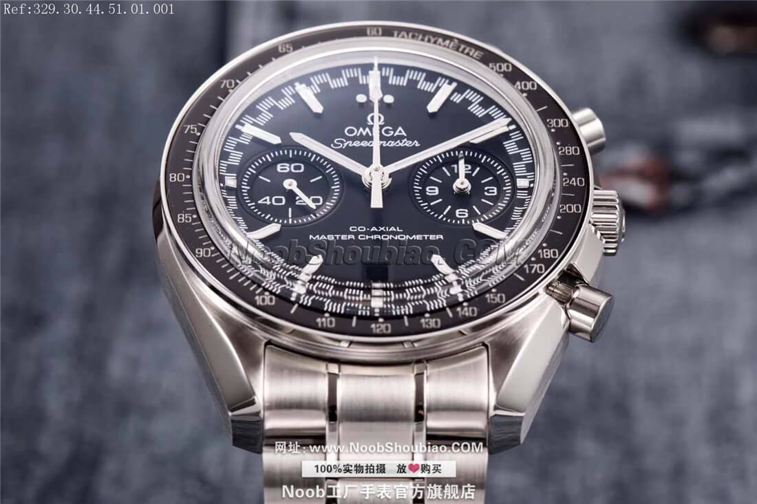 OMEGA 欧米茄 SPEEDMASTER 超霸 RACING 赛车计时表 329.30.44.51.01.001