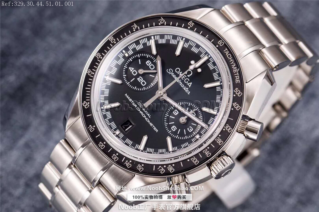 OMEGA 欧米茄 SPEEDMASTER 超霸 RACING 赛车计时表 329.30.44.51.01.001