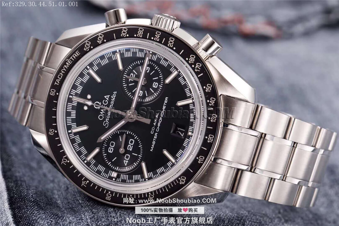 OMEGA 欧米茄 SPEEDMASTER 超霸 RACING 赛车计时表 329.30.44.51.01.001