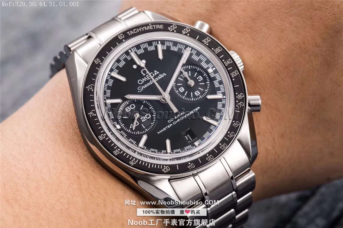 OMEGA 欧米茄 SPEEDMASTER 超霸 RACING 赛车计时表 329.30.44.51.01.001