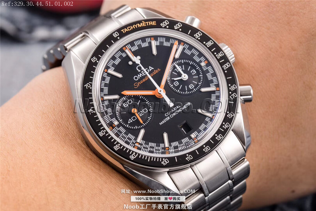 OMEGA 欧米茄 SPEEDMASTER 超霸 RACING 赛车计时表 329.30.44.51.01.002
