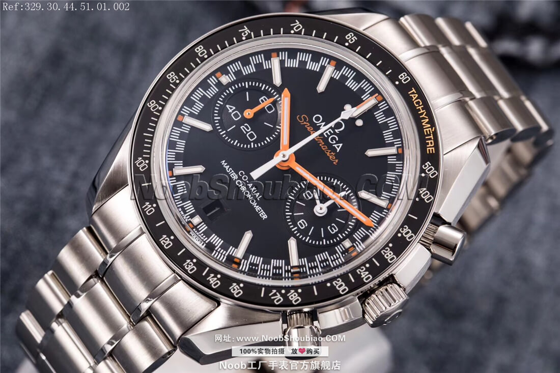 OMEGA 欧米茄 SPEEDMASTER 超霸 RACING 赛车计时表 329.30.44.51.01.002