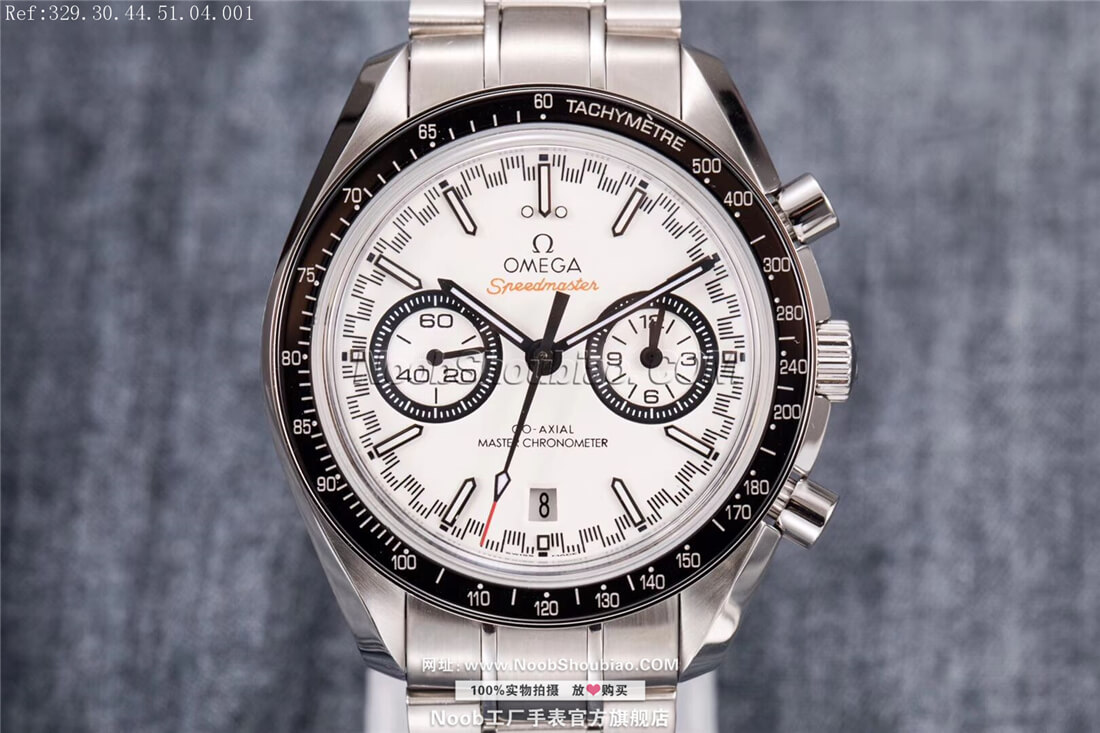 OMEGA 欧米茄 SPEEDMASTER 超霸 RACING 赛车计时表 329.30.44.51.04.001