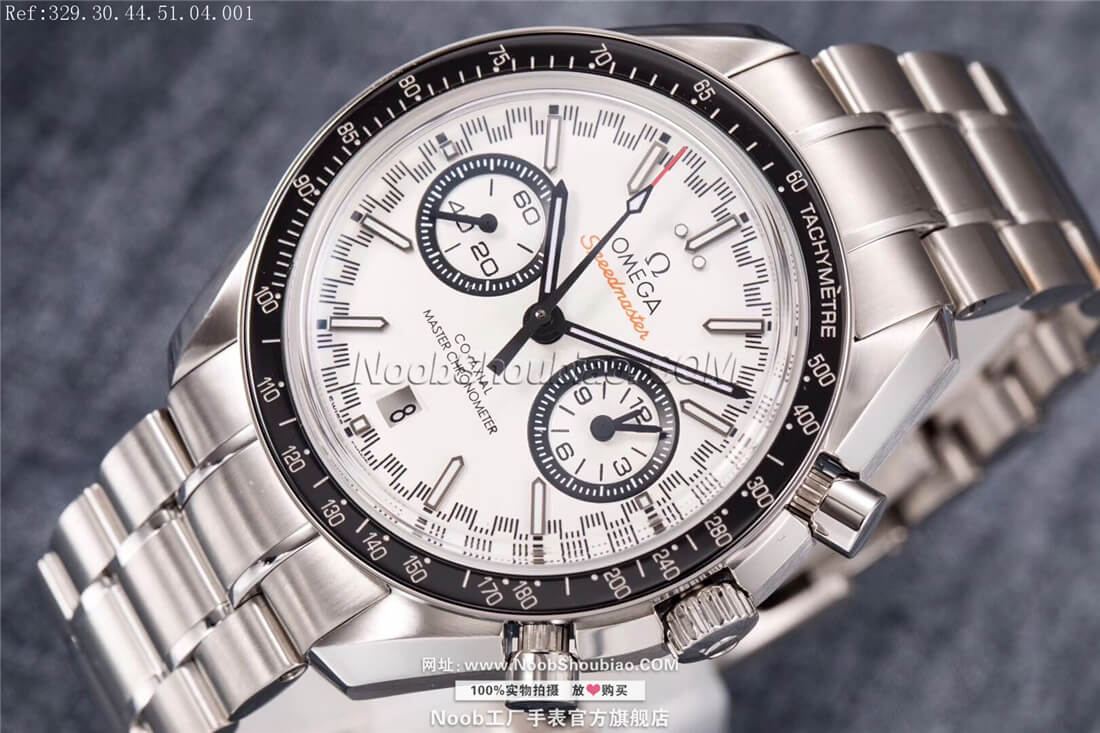 OMEGA 欧米茄 SPEEDMASTER 超霸 RACING 赛车计时表 329.30.44.51.04.001