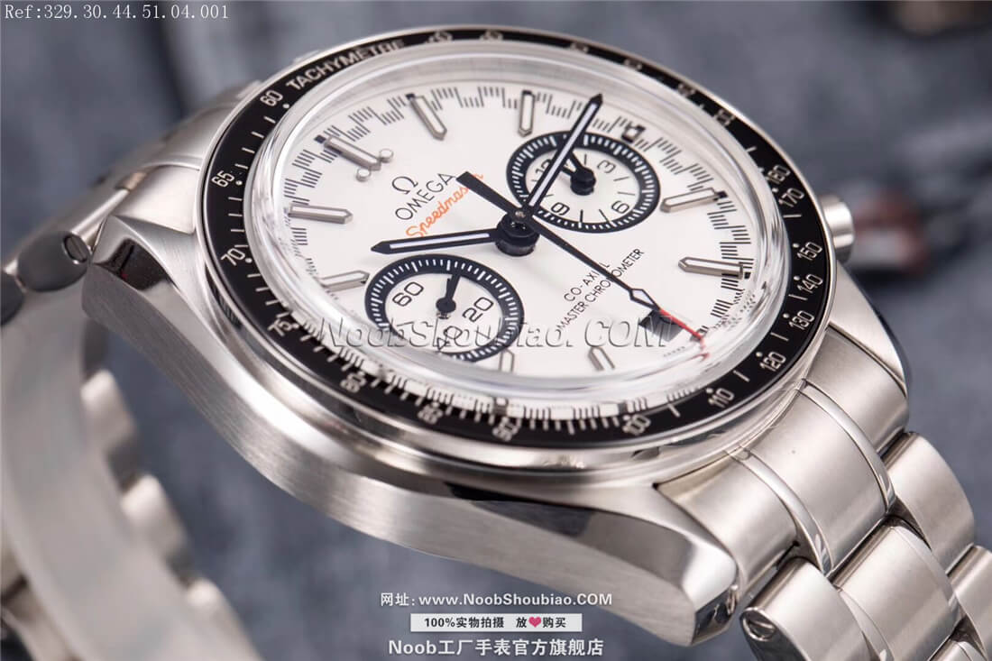 OMEGA 欧米茄 SPEEDMASTER 超霸 RACING 赛车计时表 329.30.44.51.04.001