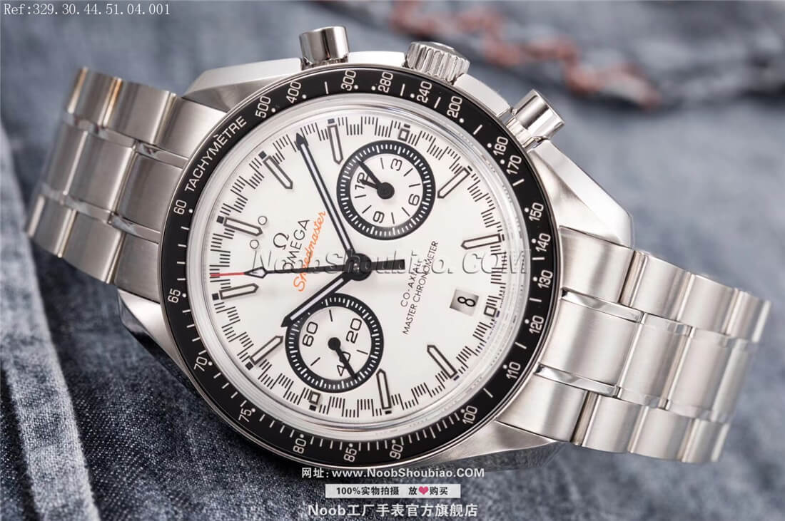 OMEGA 欧米茄 SPEEDMASTER 超霸 RACING 赛车计时表 329.30.44.51.04.001