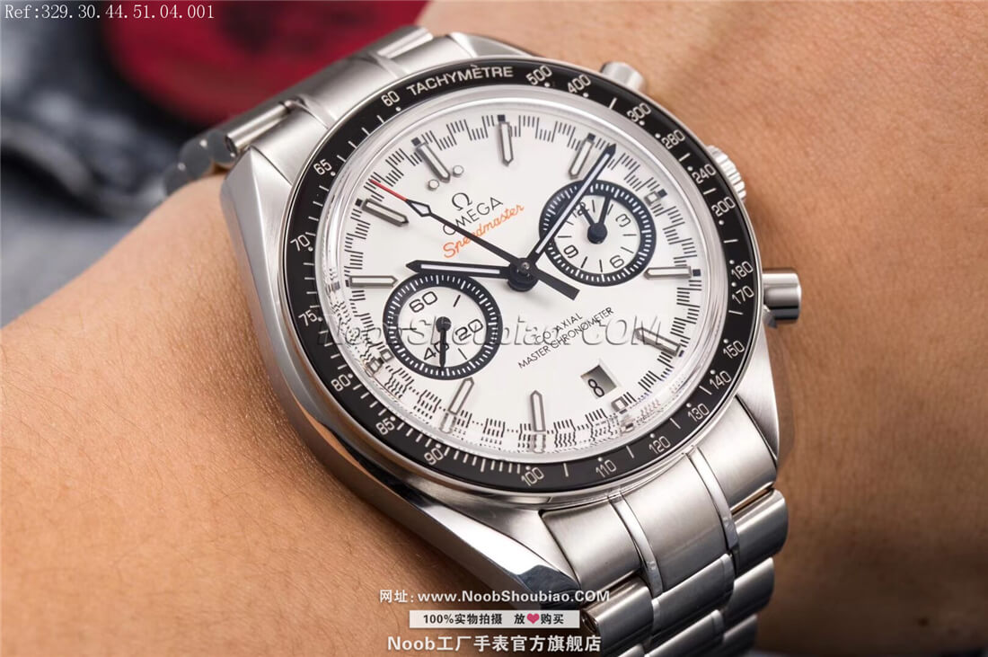 OMEGA 欧米茄 SPEEDMASTER 超霸 RACING 赛车计时表 329.30.44.51.04.001