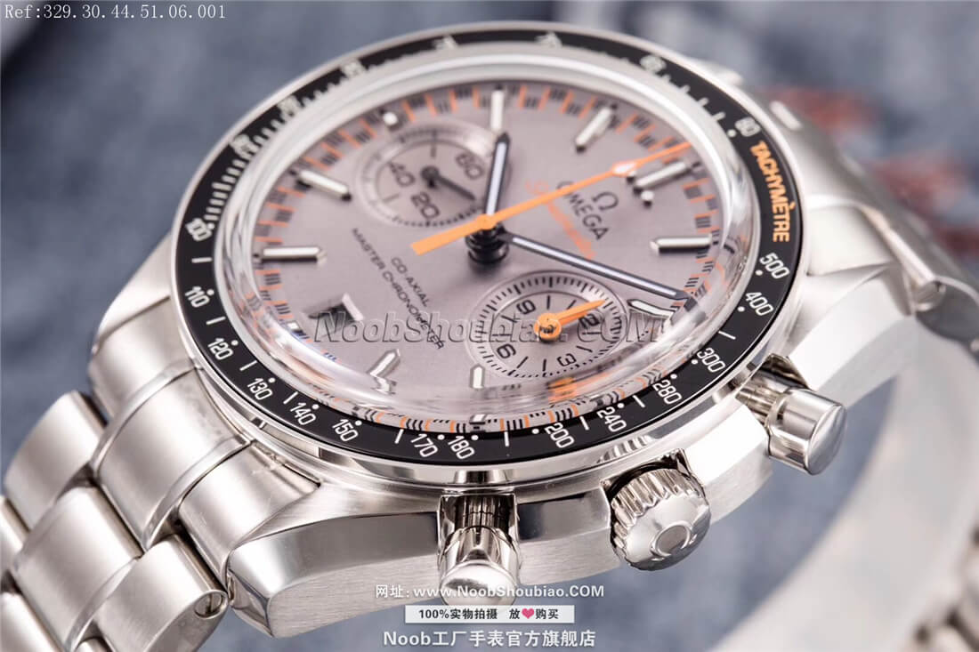 OMEGA 欧米茄 SPEEDMASTER 超霸 RACING 赛车计时表 329.30.44.51.06.001