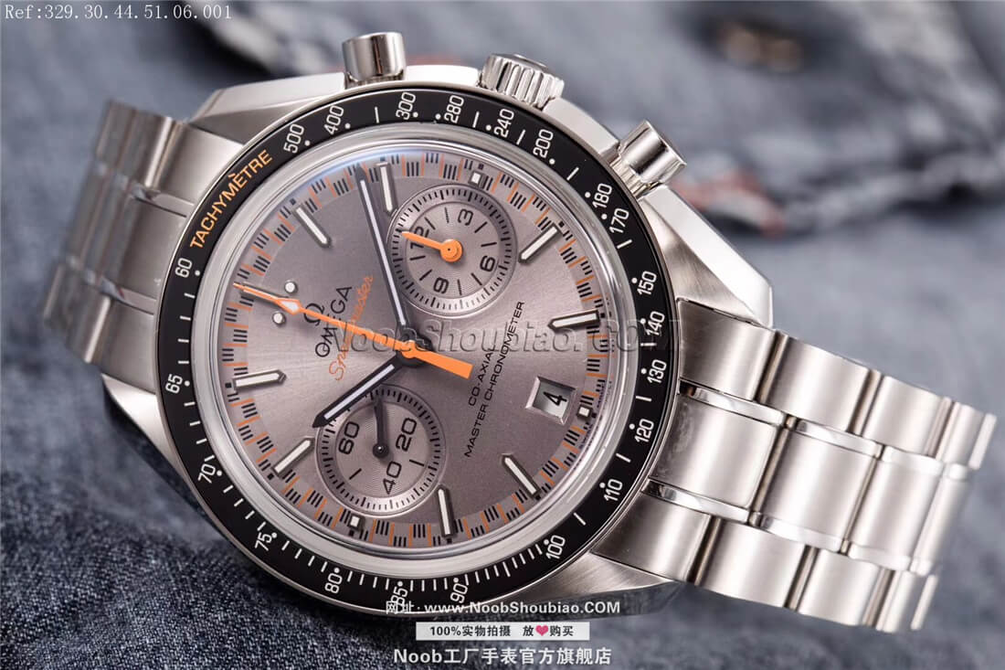 OMEGA 欧米茄 SPEEDMASTER 超霸 RACING 赛车计时表 329.30.44.51.06.001