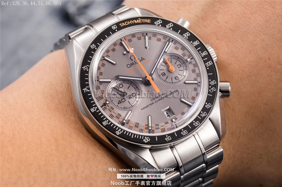OMEGA 欧米茄 SPEEDMASTER 超霸 RACING 赛车计时表 329.30.44.51.06.001