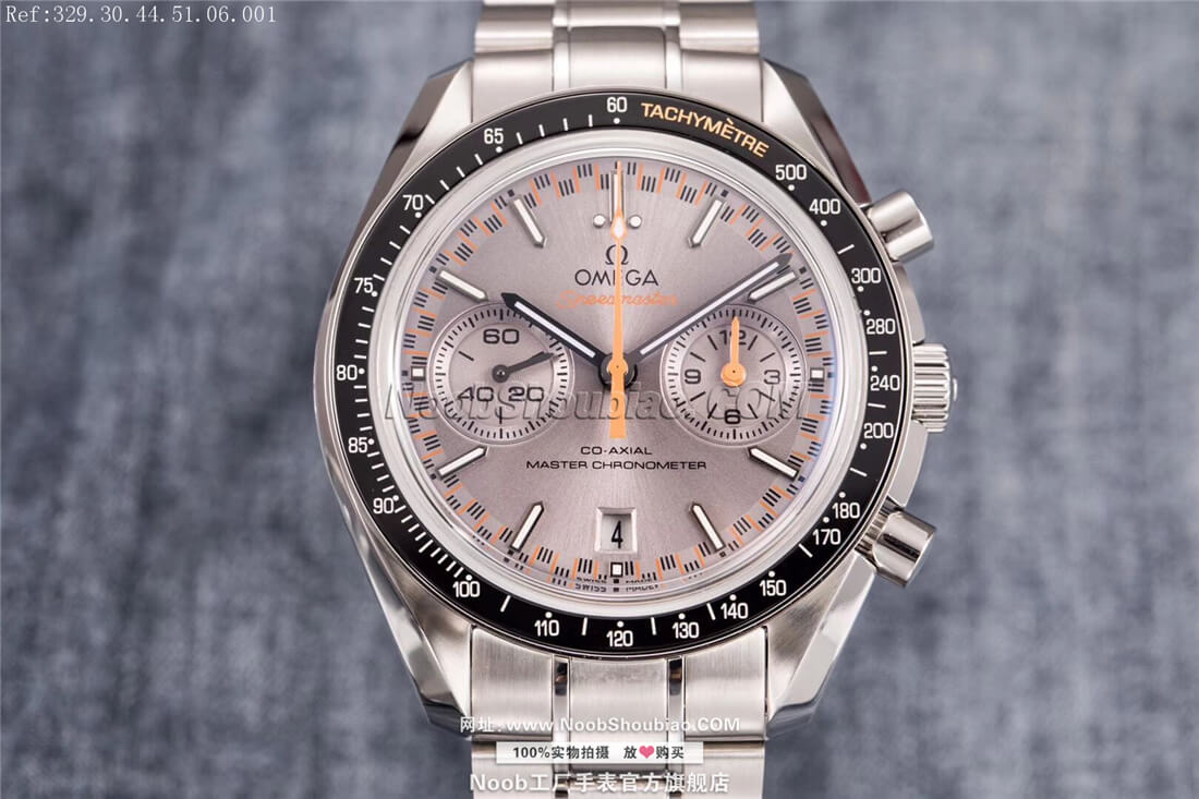 OMEGA 欧米茄 SPEEDMASTER 超霸 RACING 赛车计时表 329.30.44.51.06.001