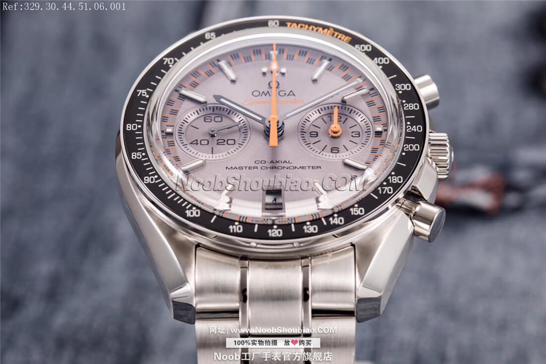 OMEGA 欧米茄 SPEEDMASTER 超霸 RACING 赛车计时表 329.30.44.51.06.001