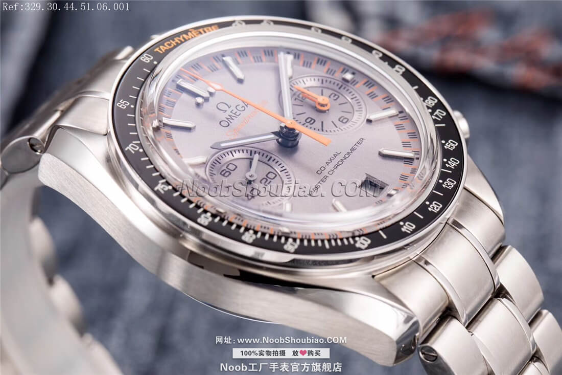 OMEGA 欧米茄 SPEEDMASTER 超霸 RACING 赛车计时表 329.30.44.51.06.001