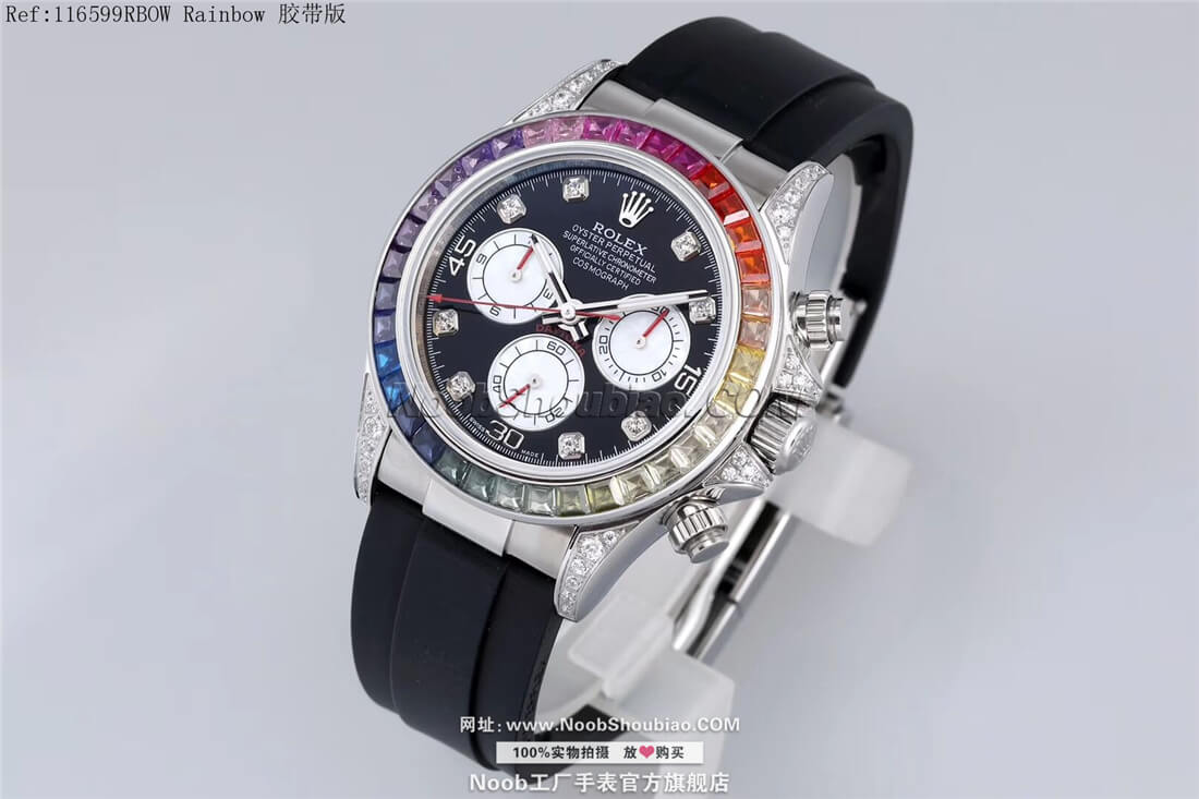劳力士 Rolex 迪通拿 Daytona 宇宙计型 116599RBOW Rainbow 胶带版 - Noob