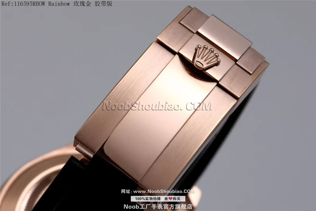 劳力士 Rolex 迪通拿 Daytona 宇宙计型 116595RBOW Rainbow 玫瑰金 胶带版 - Noob