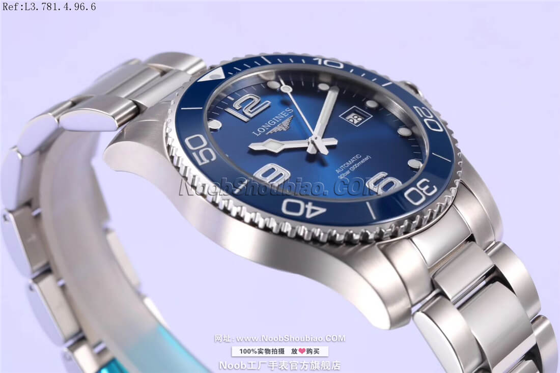 复刻名表Longines 浪琴 HydroConquest 康卡斯潜水系列 L3.781.4.96.6