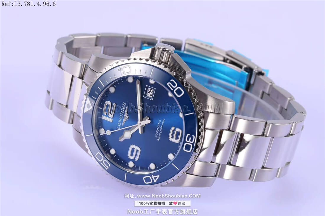 n厂手表官网Longines 浪琴 HydroConquest 康卡斯潜水系列 L3.781.4.96.6