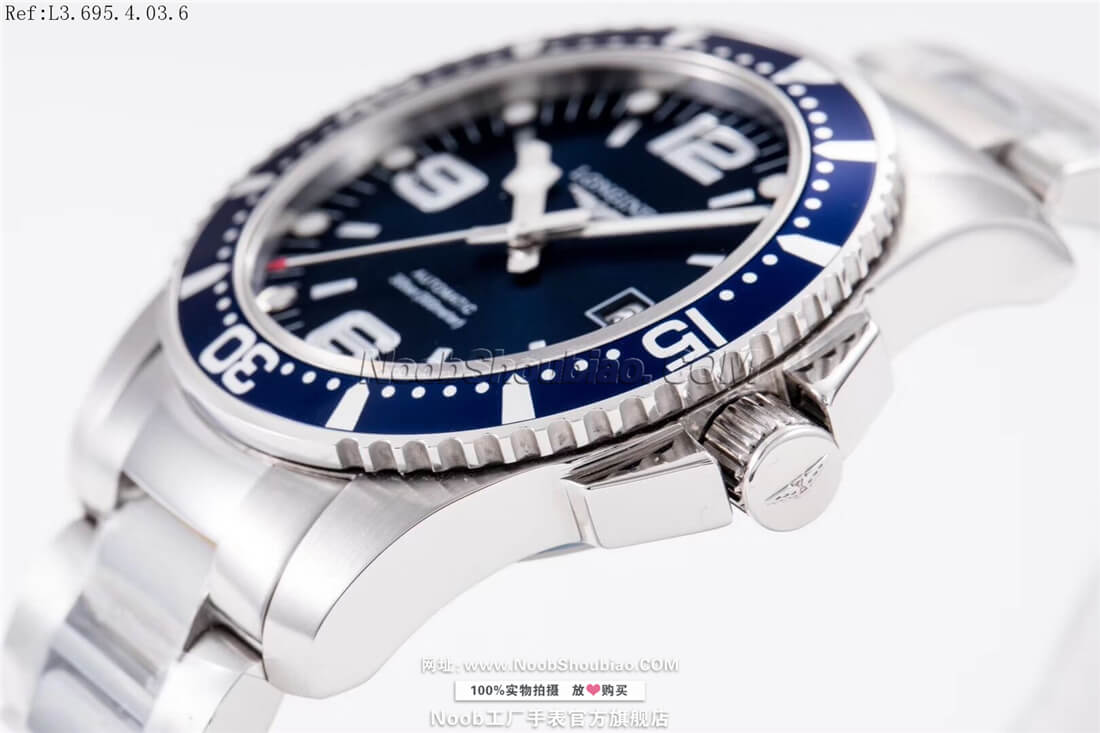 Longines 浪琴 HydroConquest 康卡斯潜水系列 L3.695.4.03.6