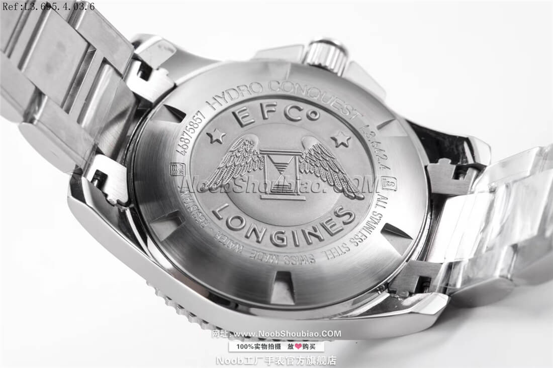 Longines 浪琴 HydroConquest 康卡斯潜水系列 L3.695.4.03.6