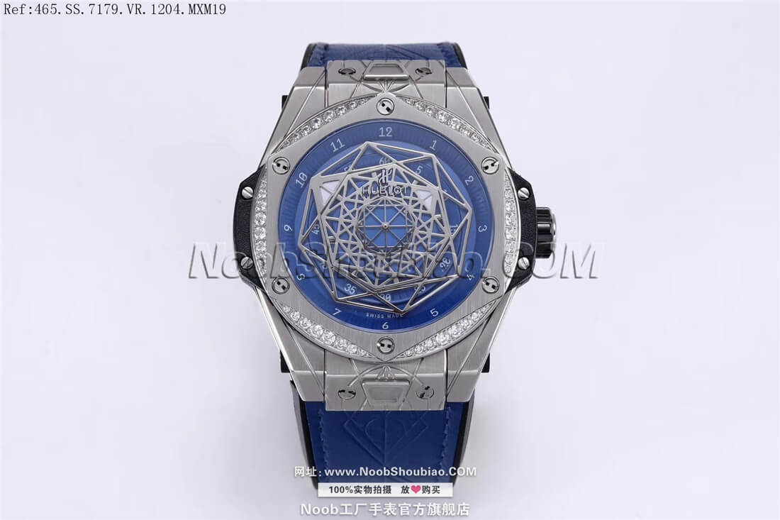 Hublot 宇舶 Big Bang 大爆炸 Sang Bleu 465.SS.7179.VR.1204.MXM19 - Noob