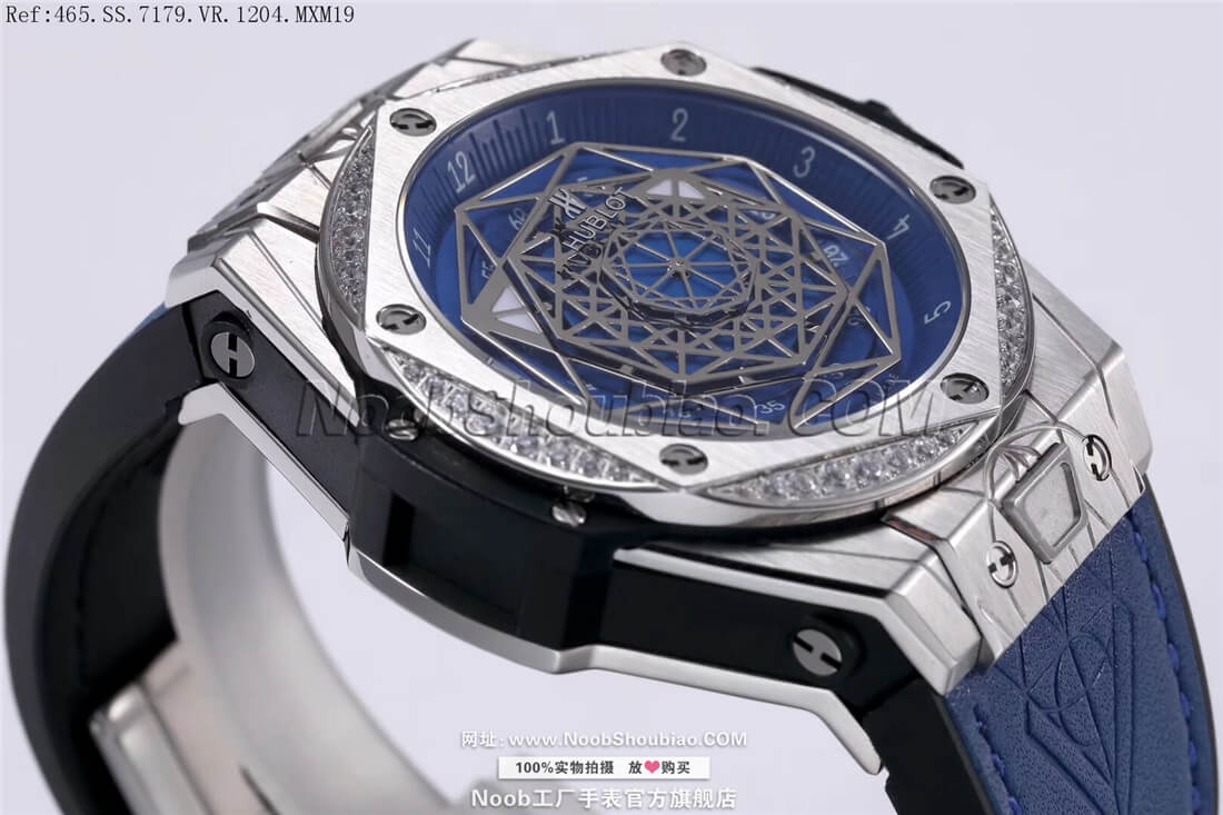 Hublot 宇舶 Big Bang 大爆炸 Sang Bleu 465.SS.7179.VR.1204.MXM19 - Noob