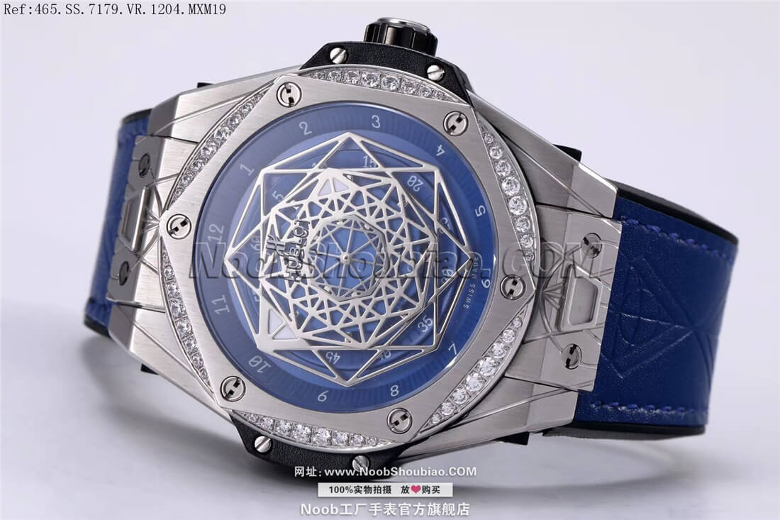 Hublot 宇舶 Big Bang 大爆炸 Sang Bleu 465.SS.7179.VR.1204.MXM19 - Noob