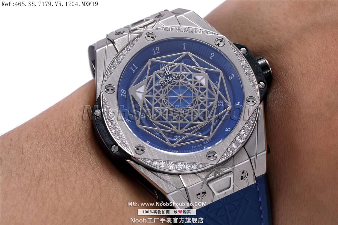 Hublot 宇舶 Big Bang 大爆炸 Sang Bleu 465.SS.7179.VR.1204.MXM19 - Noob
