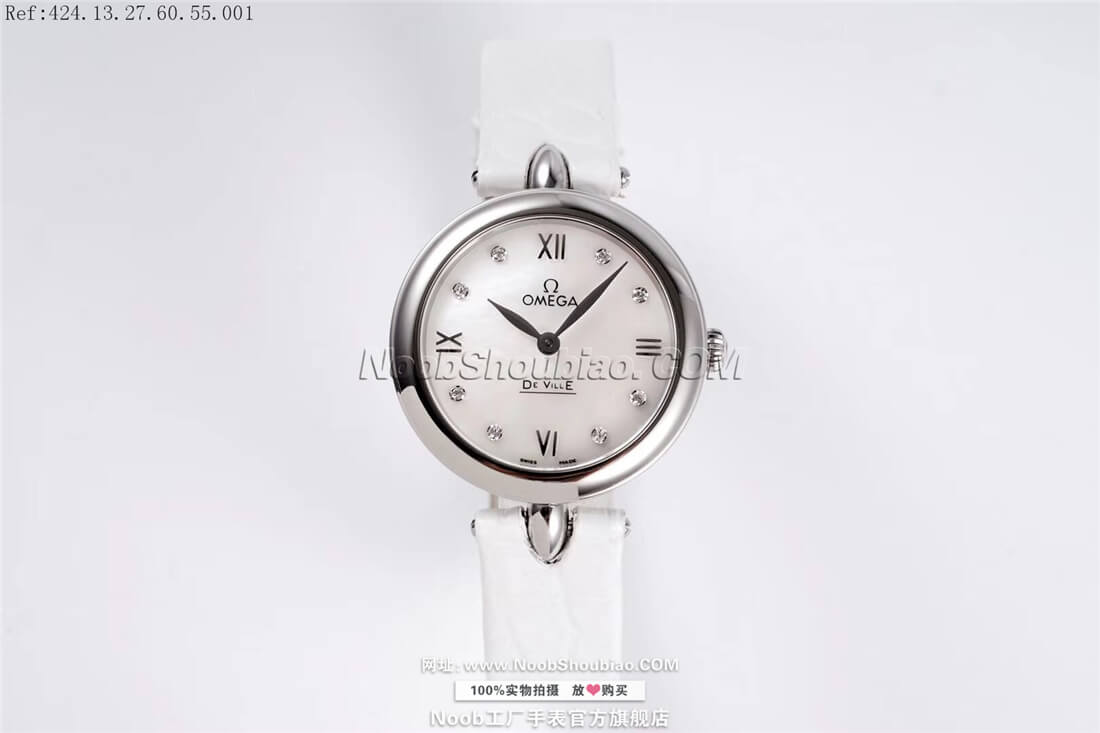 欧米茄 碟飞 27.4毫米 石英腕表系列 424.13.27.60.55.001(Dewdrop)