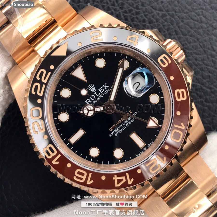 劳力士 Rolex 格林尼治型 II GMT Master II M126715chnr-0001 玫瑰金