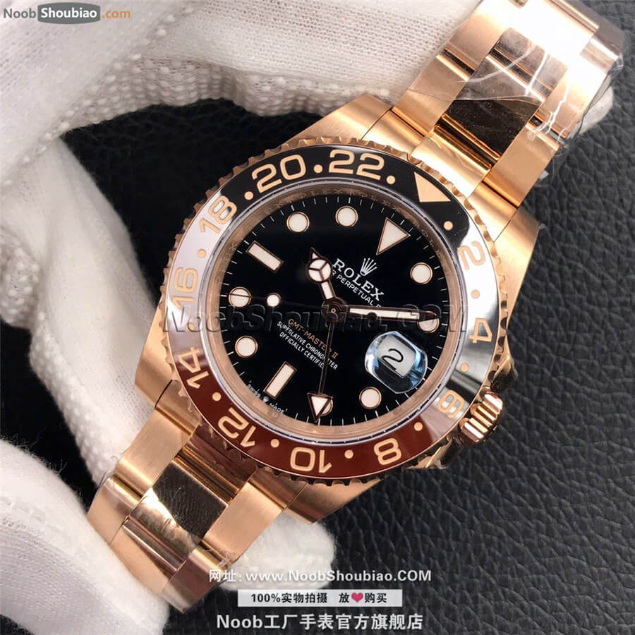 劳力士 Rolex 格林尼治型 II GMT Master II M126715chnr-0001 玫瑰金