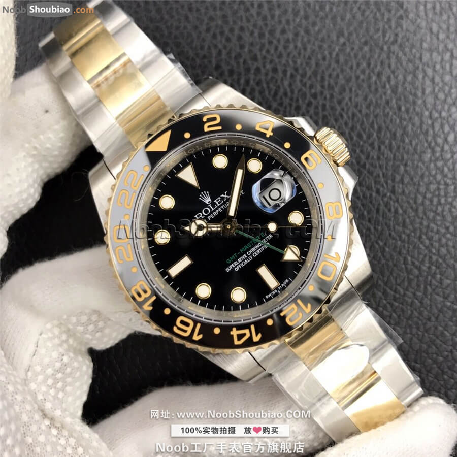 N厂 V9 劳力士 格林尼治型 GMT II116713-LN-78203 最高版本 18K包金