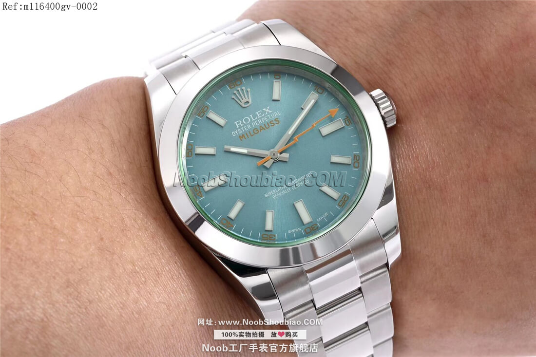 Rolex 劳力士 MILGAUSS系列 m116400gv-0002 蓝盘 