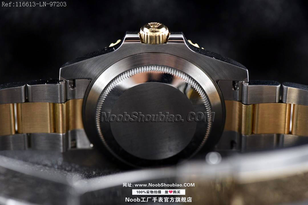  V8S 劳力士 Rolex 潜航者 Submariner 间金黑水鬼 116613LN 18K真黄金 