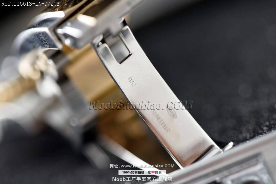  V8S 劳力士 Rolex 潜航者 Submariner 间金黑水鬼 116613LN 18K真黄金 