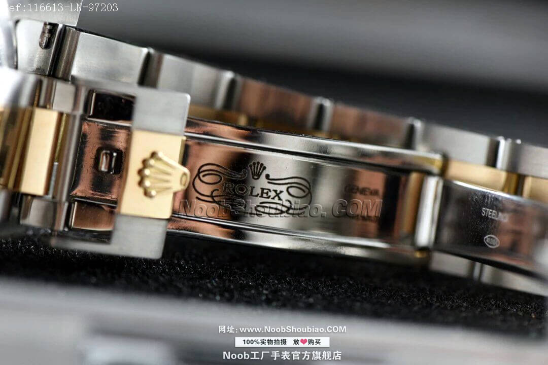 劳力士 Rolex 潜航者 Submariner 间金黑水鬼 116613-LN-97203 - Noob V8S